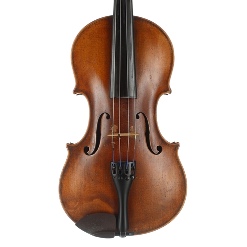 2420 - Good early 20th century violin made for Beare & Son and labelled Paolo Fiorini, Taurini, Facieba... 