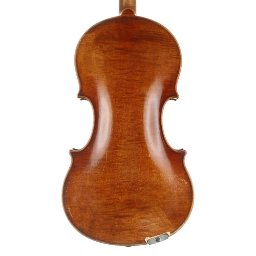 2420 - Good early 20th century violin made for Beare & Son and labelled Paolo Fiorini, Taurini, Facieba... 