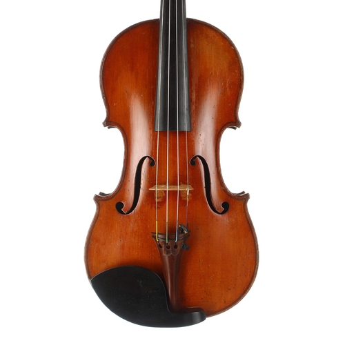 2450 - Interesting late 19th century violin labelled Jo: Baptiste Ceruti Cremonensis fecit, Cremonae An 181... 