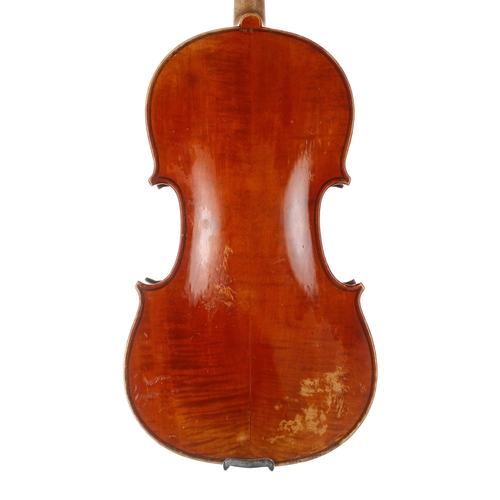 2450 - Interesting late 19th century violin labelled Jo: Baptiste Ceruti Cremonensis fecit, Cremonae An 181... 