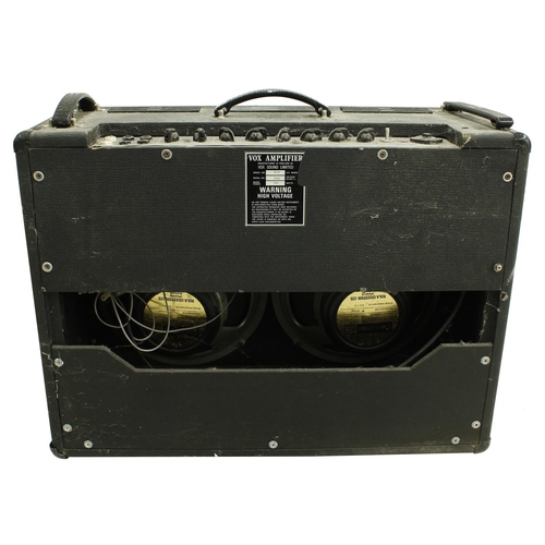 653 - 1977 Vox AC30 guitar amplifier, made in England (modifications)*Please note: Gardiner Houlgate do no... 