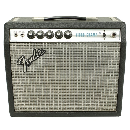 691 - 1979 Fender Vibro Champ guitar amplifier, made in USA, chassis no. A984998 (See conditions) (USA vol... 