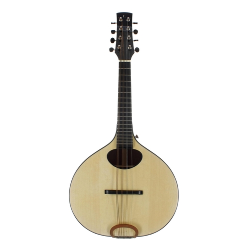 1587 - Good modern mandolin by and labelled taran Guitars, The Springwell-Coco-Euro-1 1/16, no. 10, Handmad... 