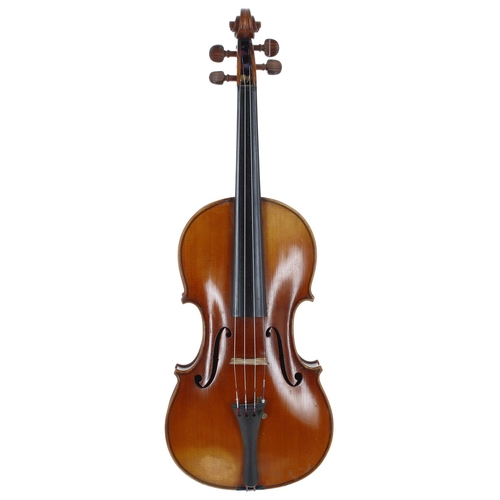 2465 - Good violin attributed to and labelled Gaibissi Giovanni Battista, Fece (Alassio) Anno 1934, Medagli... 