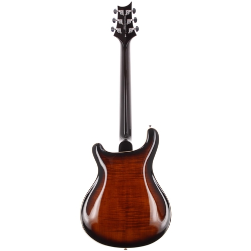 176 - Paul Reed Smith (PRS) SE Hollowbody II Piezo electric guitar, made in China; Body: tobacco burst bev... 