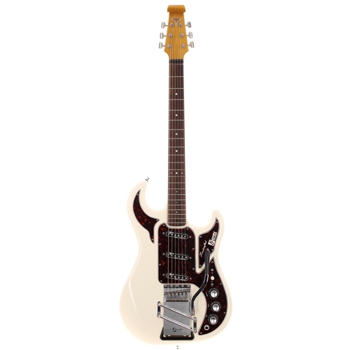 178 - 2004 Burns 40th Anniversary Marvin Limited Edition electric guitar; Body: white finish; Neck: maple;... 
