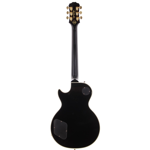 233 - 2018 Epiphone Limited Edition Peter Frampton Les Paul Custom electric guitar; Body: black finish; Ne... 