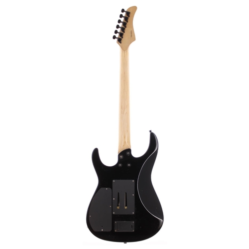 235 - 2006 Fernandez Revolver Pro 81 electric guitar; Body: black finish, filled-in blemishes to front and... 