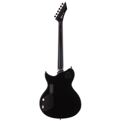 249 - 2008 Washburn HM Series Idol electric guitar, made in Indonesia; Body: black finish with some very l... 