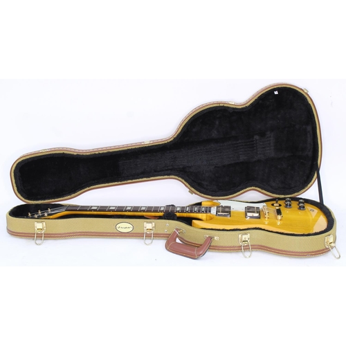 251 - 2000 Epiphone Korina SG electric guitar, made in Korea; Body: natural finish, blemish to treble side... 