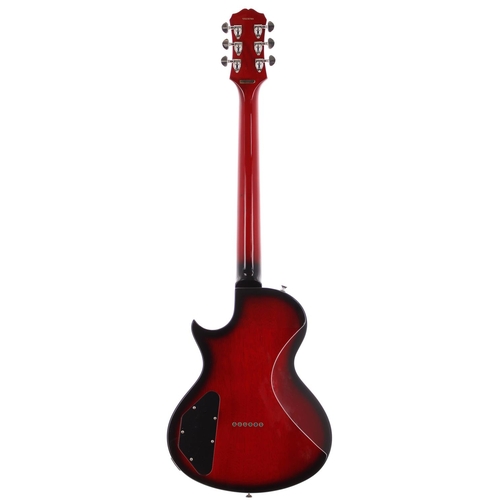 253 - 2012 Epiphone Nighthawk Custom Reissue electric guitar, made in Indonesia; Body: sunburst finish; Ne... 