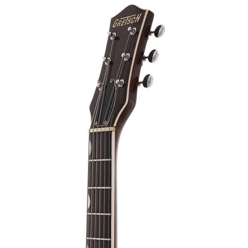 289 - 1956 Gretsch 6128 Duo-Jet electric guitar, made in USA; Body: black finished top, natural finished b... 