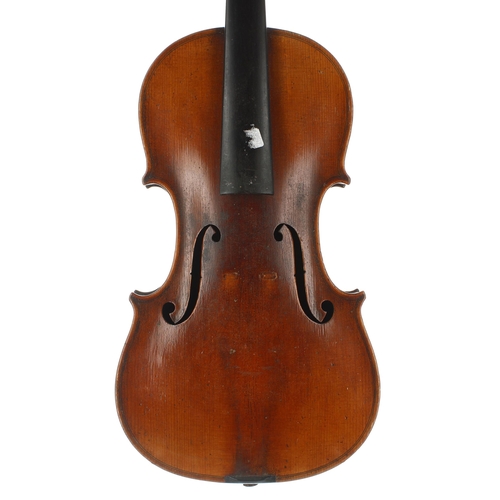 2471 - Dresden violin of the Lowendall School labelled Joseph Guarnerius..., 14 1/16