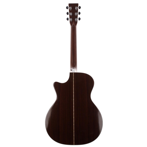 168 - 2016 C.F. Martin GPC-28E electro-acoustic guitar, made in USA; Back and sides: Indian rosewood; Top:... 