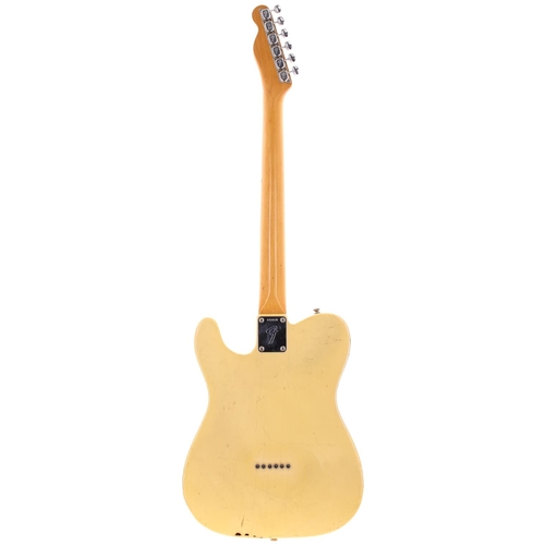 70 - 1968 Fender Telecaster electric guitar, made in USA; Body: blonde finish, typical age yellowing, min... 