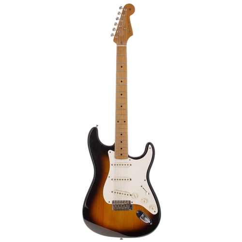 72 - 2002 Fender Classic Series 50s Stratocaster electric guitar, made in Mexico; Body: two-tone sunburst... 