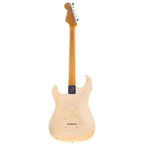 351 - Deirdre Cartwright - TV used 1964 Fender Stratocaster electric guitar, made in USA, ser. no. L21909;... 