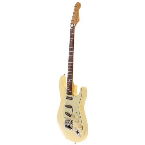 353 - Deirdre Cartwright - 1984 Schecter by Chandler's Custom S-Type electric guitar, ser. no. CS8413; Bod... 
