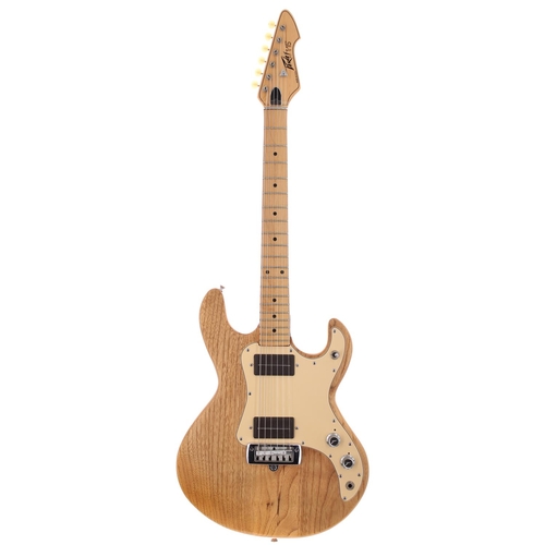 130 - Peavey T-15 electric guitar, made in USA, circa 1980; Body: natural finish, some scuffs to edges and... 