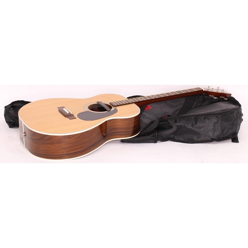 155 - Blueridge BR-60T electro-acoustic tenor guitar; Back and sides: rosewood, light marks; Top: natural ... 