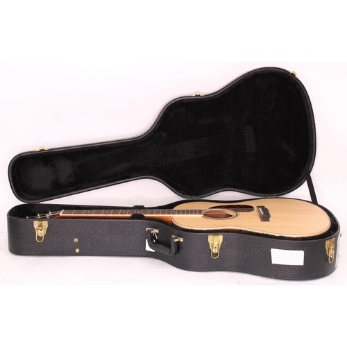 162 - 2019 Larrivee L-03 Mahogany electro-acoustic guitar, made in USA; Back and sides: mahogany; Top: nat... 