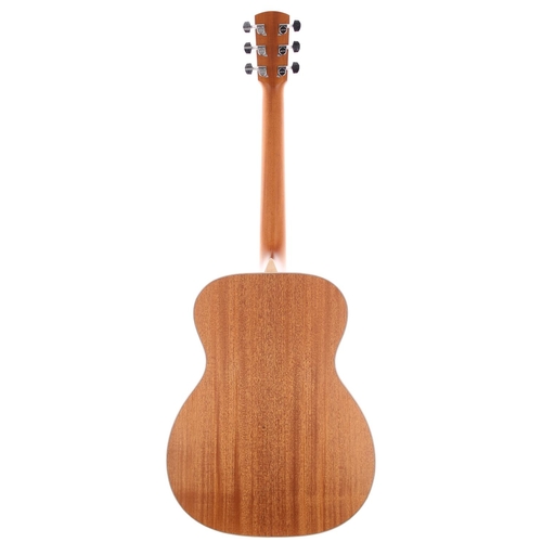 164 - 2020 Larrivee OM-02 Mahogany acoustic guitar, made in USA; Back and sides: mahogany; Top: natural sp... 