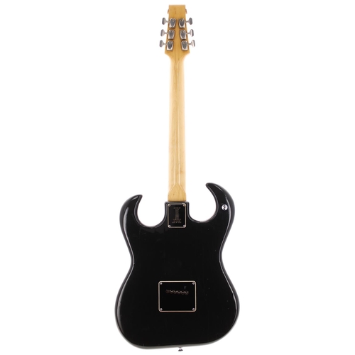 314 - Burns Baldwin Bison electric guitar, made in England, circa 1965; Body: black finish with typical la... 