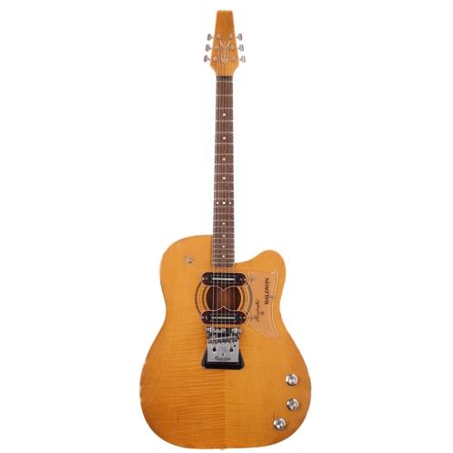 316 - Baldwin Virginian hollow body electric guitar, made in England, circa 1967; Body: natural finish, mi... 