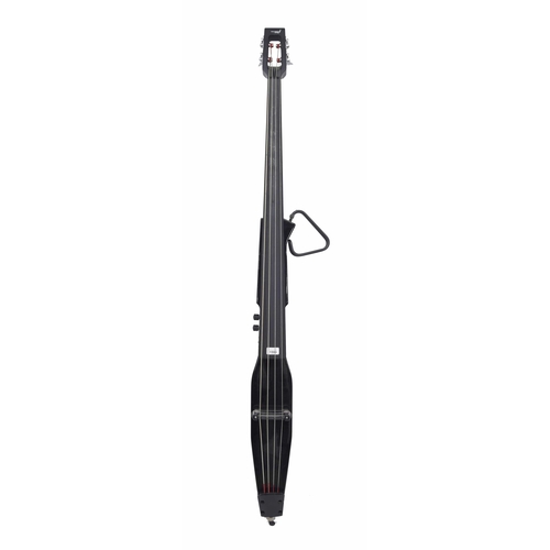 1599 - Rocketmusic Stagg electric stick double bass, metallic black finish, 63