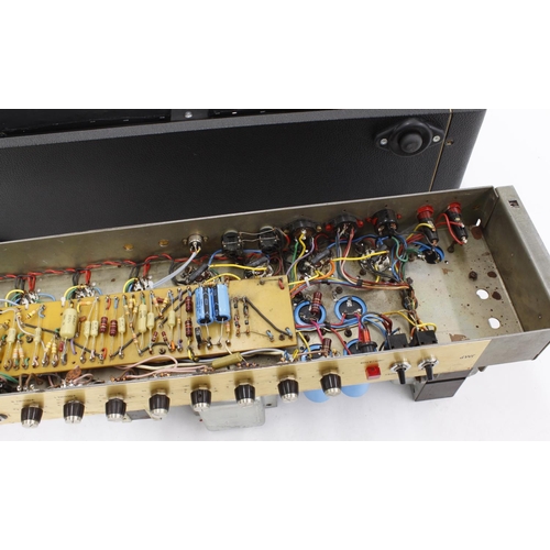 648 - 1971 Marshall JMP 1959T 100 watt Super Tremolo guitar amplifier head, made in England, amp fitted wi... 