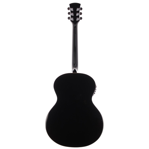 341 - Faith Eclipse Series Neptune electro-acoustic guitar, made in Indonesia; Body: black finished mahoga... 