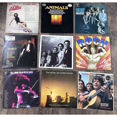 395 - Selection of various vinyl records of artists including Big Country, Argent, Mahavishnu Orchestra, B... 