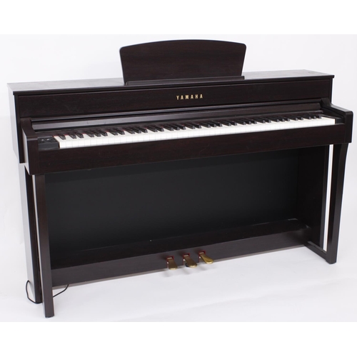 1209 - Yamaha CLP-635R Clavinova digital piano, with stand and stool*Please note: Gardiner Houlgate do not ... 