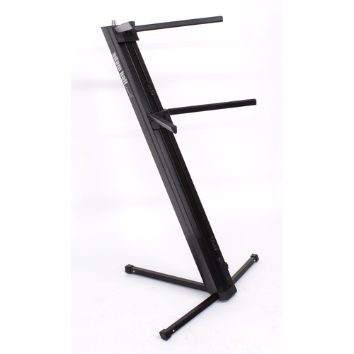 1268 - Heavy duty Adam Hall keyboard stand*Please note: Gardiner Houlgate do not guarantee the full working... 