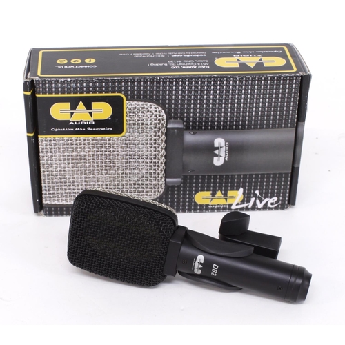 1272 - CAD Audio D82 ribbon microphone, boxed*Please note: Gardiner Houlgate do not guarantee the full work... 