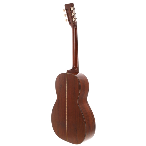 296 - 1965 C.F. Martin 00-21 acoustic guitar, made in USA; Back and sides: Brazilian rosewood, minor scrat... 