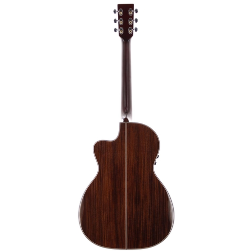 301 - 2023 Auden Chester Artist Rosewood Cutaway electro-acoustic guitar, made in England; Back and sides:... 