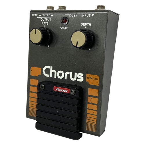 1002 - 1980s Amdek CHK-100 chorus guitar pedal, made in Japan*Please note: Gardiner Houlgate do not guarant... 