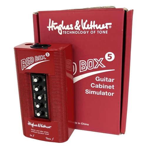 915 - Hughes & Kettner Red Box 5 guitar cabinet simulator, boxed*Please note: Gardiner Houlgate do not... 