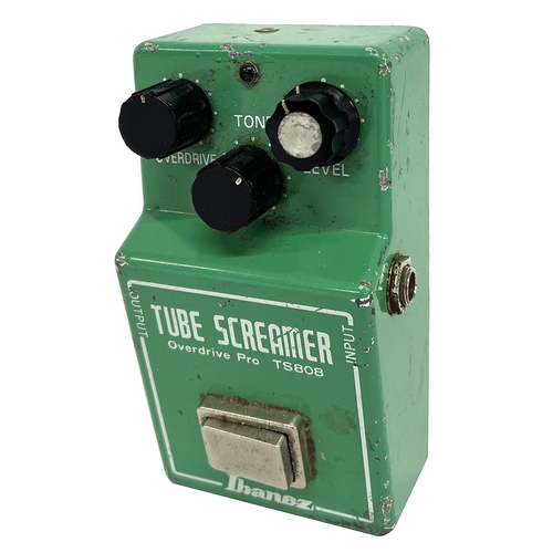 949 - Ibanez Tube Screamer Overdrive Pro TS808 guitar pedal (Velcro pad to base plate)*Please note: Gardin... 