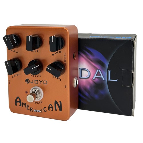 1018 - Danelectro Cool Cat Vibe guitar pedal; together with a Joyo JF-14 American Sound guitar pedal, boxed... 