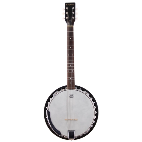 367 - Ricky Gardiner - Harley Benton six string banjo, with Gear4Music gig bag*Ricky Gardiner was a renown... 