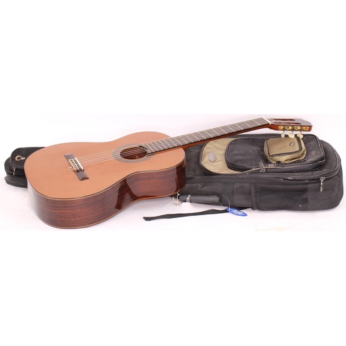 1404 - Antonio Aparicio Model AA30 classical guitar; Back and sides: rosewood; Top: spruce; Neck: cedar; Fr... 