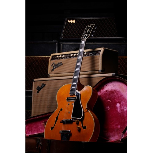 87 - 1939 Gibson L5 Premiere archtop guitar, made in USA; Body: blonde finish, top adapted to fit later i... 