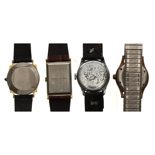 365 - Four gentleman's wristwatches to include Avia, Belfont, Newmark Crescent, Summit (4)... 