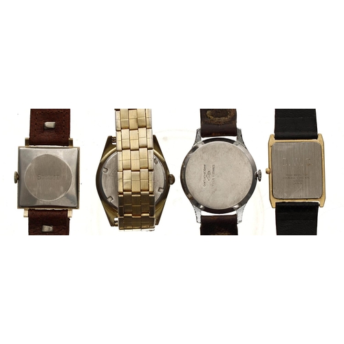 366 - Four gentleman's wristwatches to include Buler, Sekonda, Accurist Quartz (4)