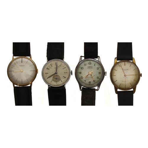 371 - Four gentleman's wristwatches to include Accolade and Junghans (4)