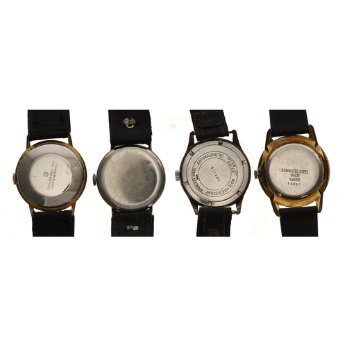 371 - Four gentleman's wristwatches to include Accolade and Junghans (4)