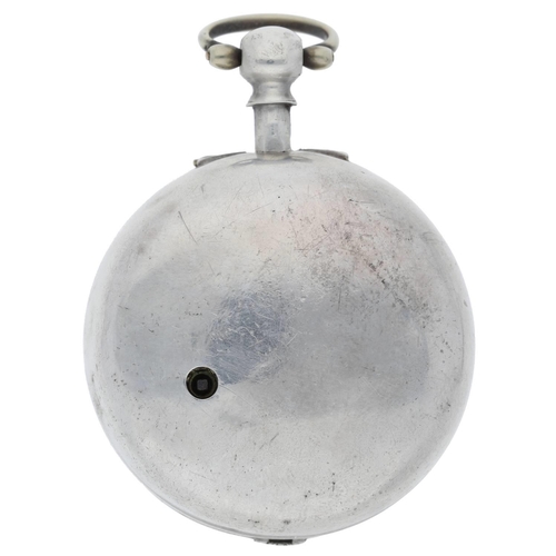 94 - John Lasseter, Arundel - English early 19th century silver verge pocket watch, London 1816, signed f... 