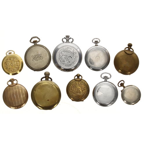 134 - Ten assorted pocket watches (10)